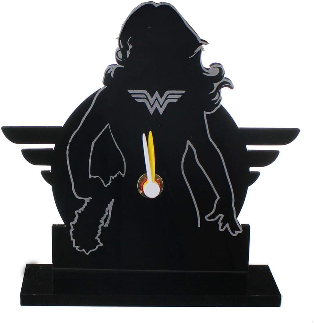 Wonder Woman Reloj de escritorio – Bloque Nerd