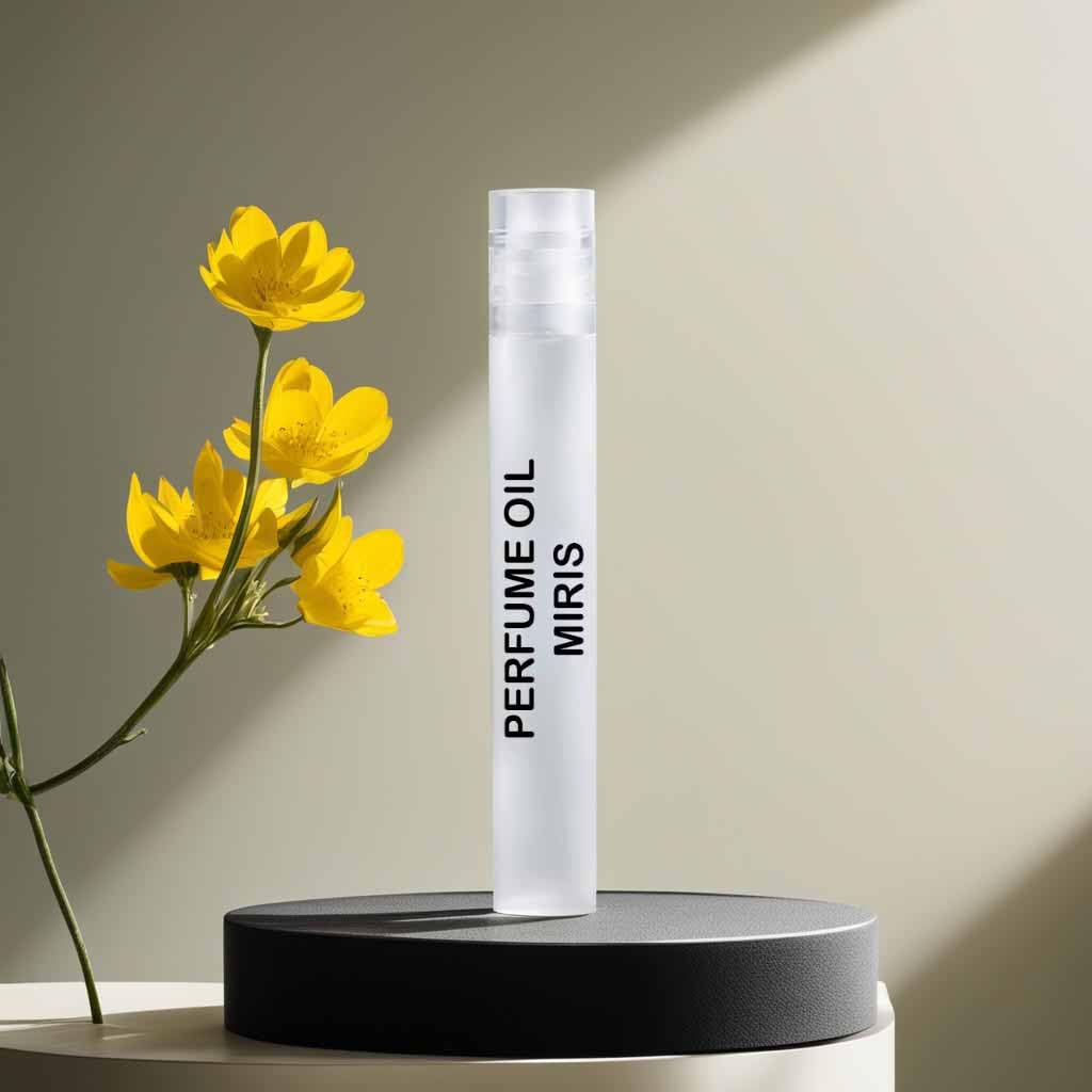 MIRIS Aceite de perfume No.1251  Impresión de Intense So Iris  Unisex para mujeres y hombres Roll-On sin alcohol  0.34 onzas líquidas  0.3 fl oz
