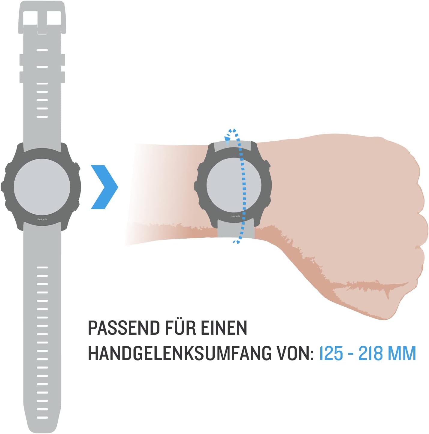 Garmin Quick Release Bracelet 20 mm, Suitable for Venu, Venu 2Plus, Venu SQ SQ2, Vivoactive 35, Vivomove Series, Forerunner 55245645, Approach