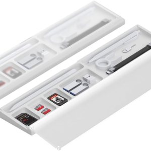 Hagibis Soporte para reposamuñecas para teclado con funda de almacenamiento de partición de escritorio, cubierta superior translúcida de PMMA, base Hagibis Soporte para reposamuñecas para teclado con funda de almacenamiento de partición de escritorio, cubierta superior translúcida de PMMA, base