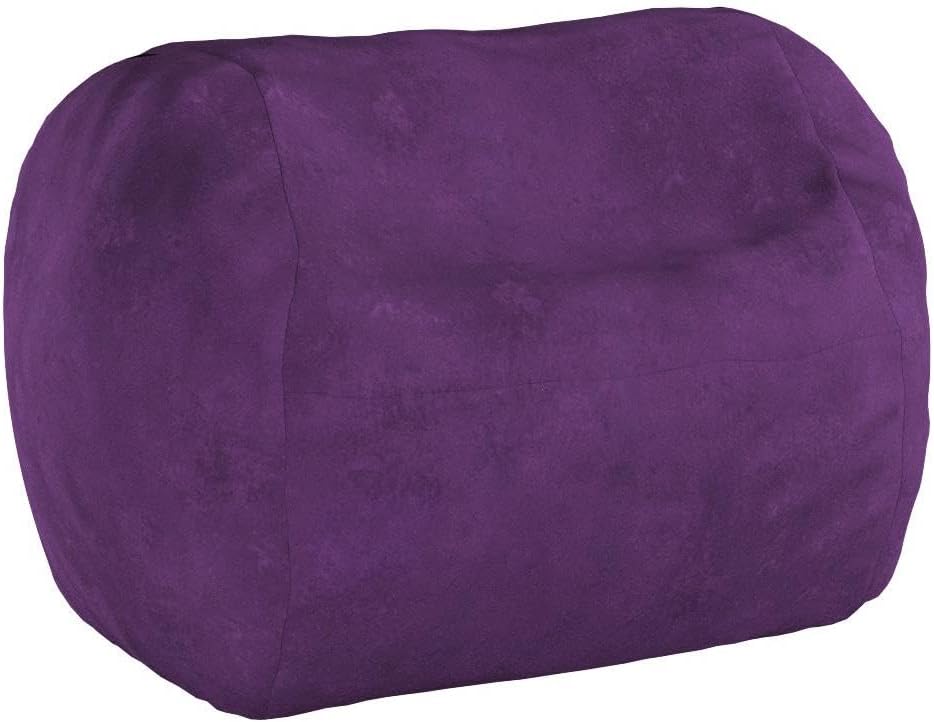 Lumaland – Puf de lujo con funda de microgamuza en diferentes tamaños y colores, lavable a máquina, sirve como sofá grande y sofá cama gigante para