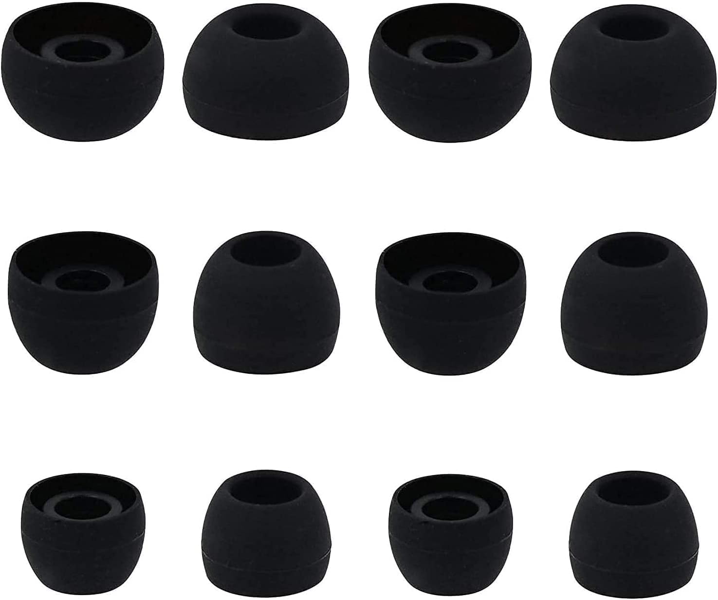 Puntas para los oídos compatibles con JBL Endurance Race Sport Earbuds, 6 pares de tamaños SML de repuesto de silicona suave, compatible con JBL
