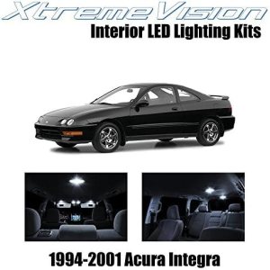 XtremeVision LED interior para Acura Integra 1994-2001 (6 piezas) kit de LED interior blanco puro + herramienta de instalación XtremeVision LED interior para Acura Integra 1994-2001 (6 piezas) kit de LED interior blanco puro + herramienta de instalación