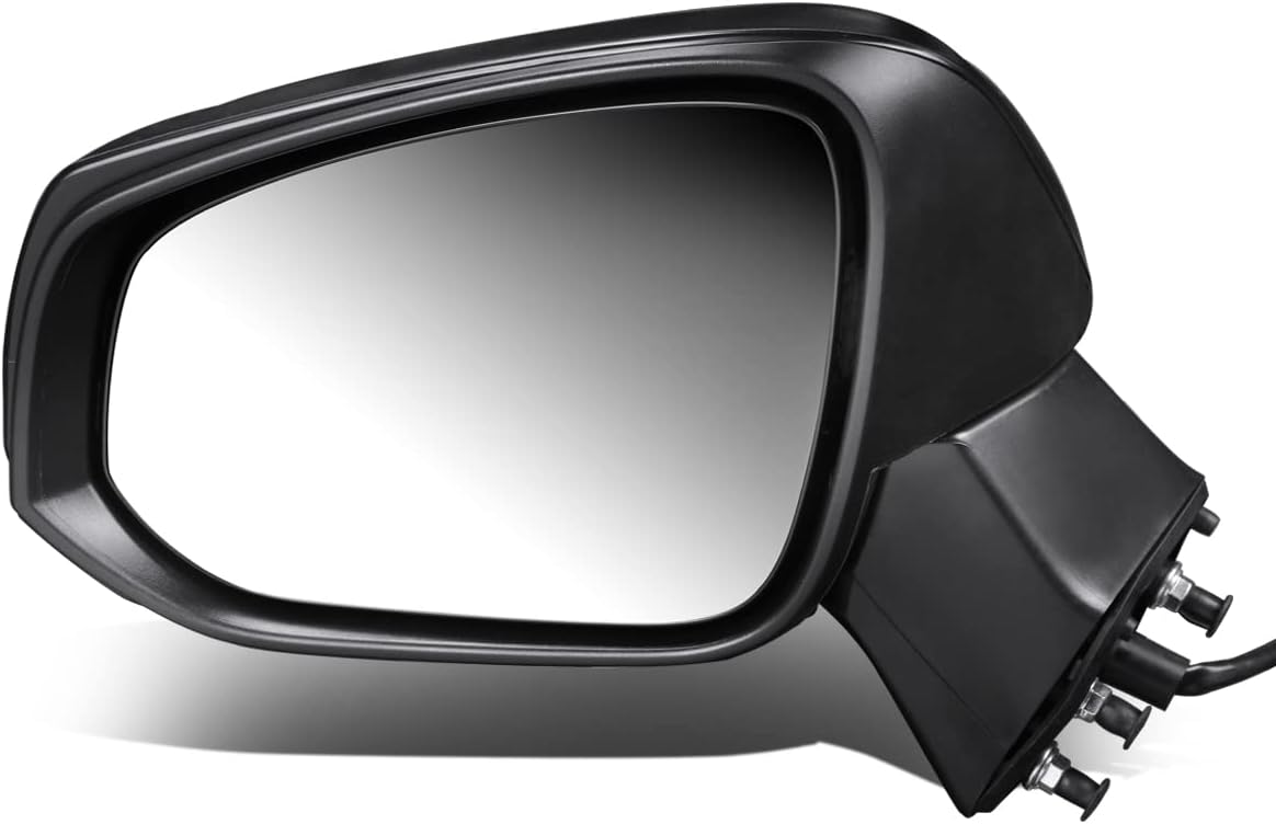DNA Motoring OEM-MR-TO1320383 – Espejo lateral plegable para conductor izquierdo con ajuste sin calefacción, compatible con Rav4 2019-2022