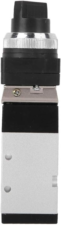 Msv86522-Tb Válvula de interruptor de válvula de botón mecánico de 5 vías de 2 posiciones para sistema neumático Válvula de botón mecánica de 5 vías