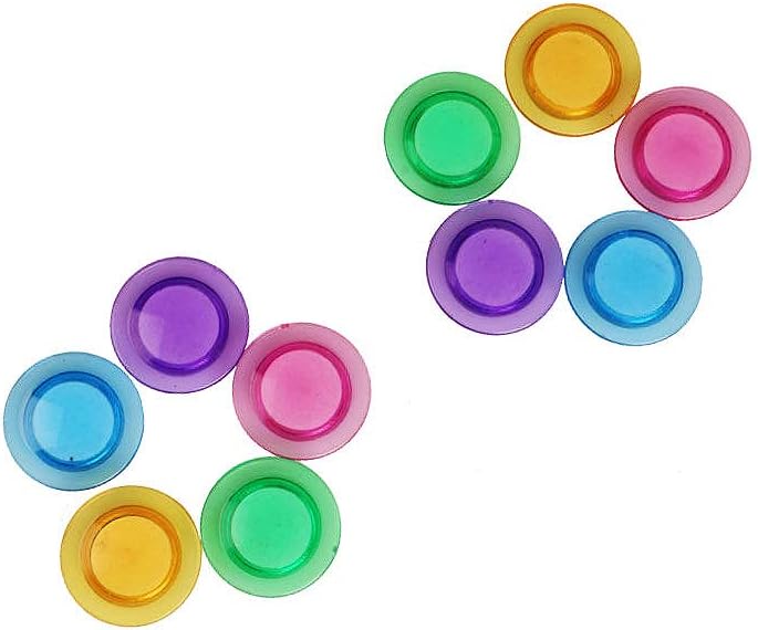 Imán, paquete de 50 imanes de 5 colores para nevera, mangetes pequeños redondos, bonitos imanes para pizarra blanca, mini imanes de pizarra blanca,
