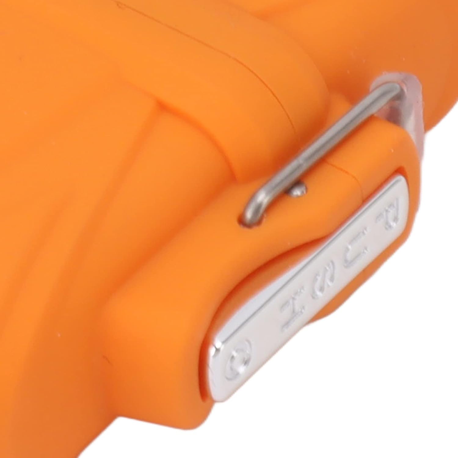 Estuche para encendedor de antorcha portátil, resistente al agua, IP56, para senderismo al aire libre (naranja)