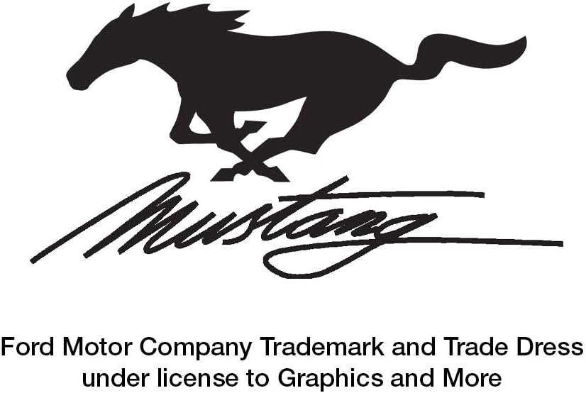 GRAPHICS & MORE Llavero con logotipo Ford Mustang con abrebotellas