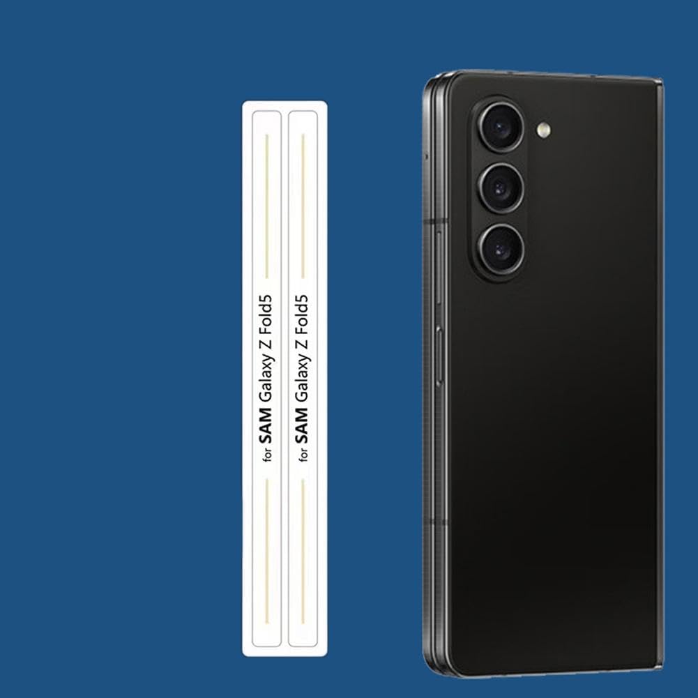 Paquete de 2 protectores de pantalla para Galaxy Z Fold 5 Flip 5 Flip 5, película protectora transparente antiarañazos para bisagra autorreparable
