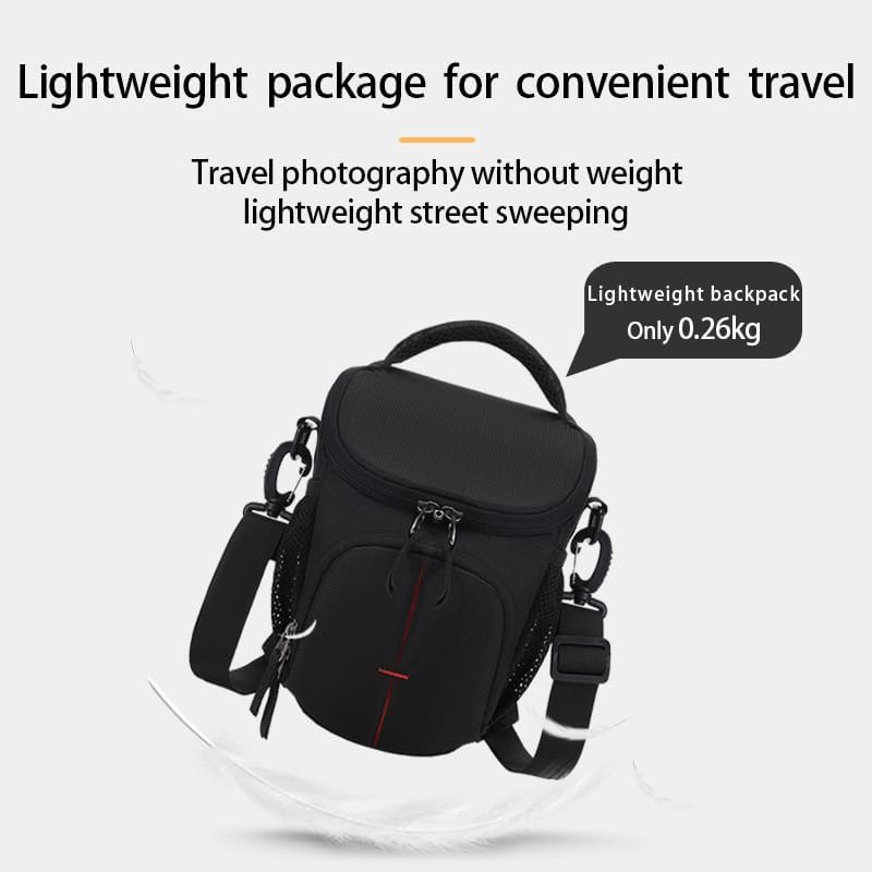 Tuceng Bolsa de hombro portátil Bolsa de cámara Bolsa de fotografía a prueba de golpes e impermeable Bolsa de cámara Canon SLR Bolsa para cámara
