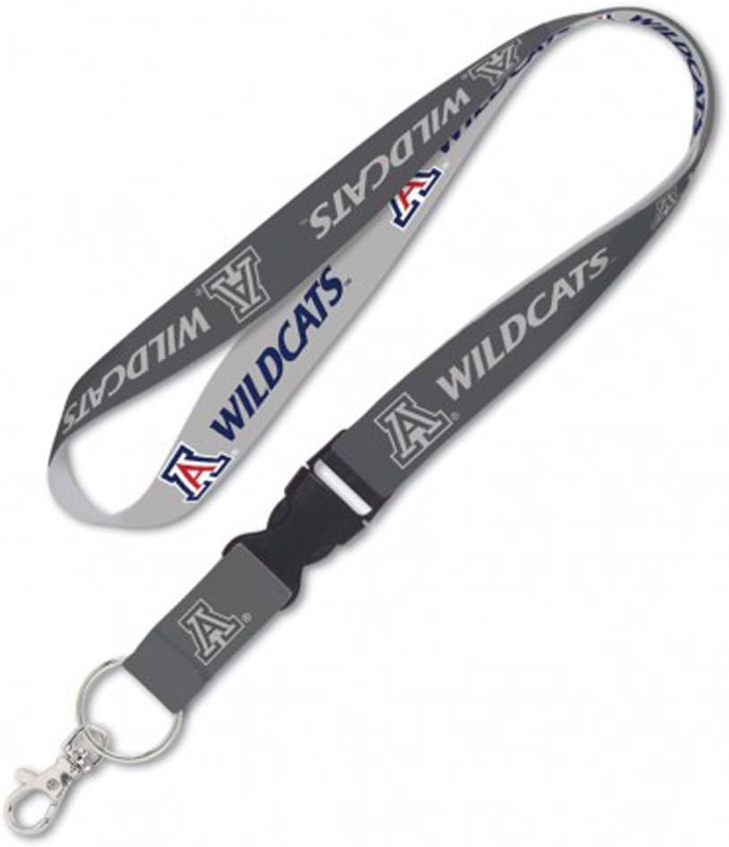 WinCraft Arizona Wildcats – Llavero de carbón de alta calidad, 23 pulgadas de largo, 1 pulgada de ancho