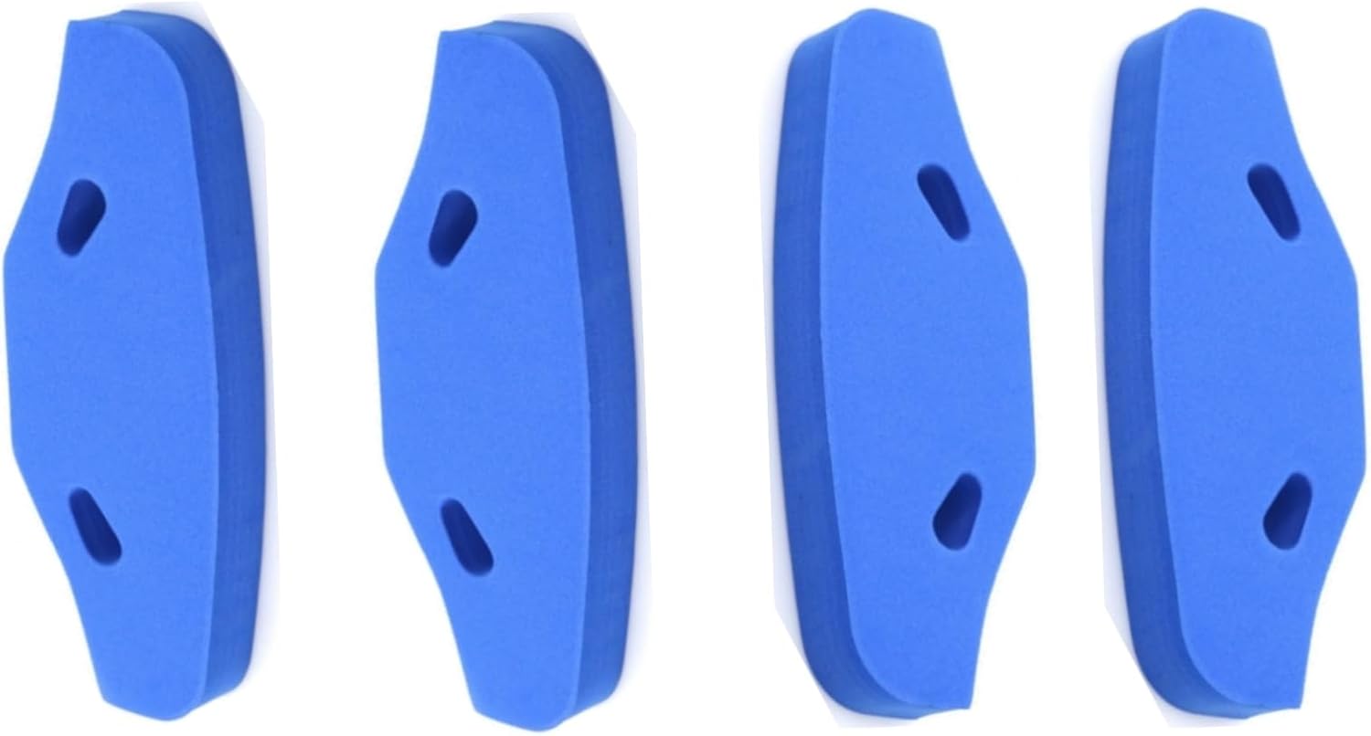 4PCS RC uretano parachoques delantero para Tamiya TT-01TT-02TGS 53683 OP683 51007 Parachoques actualización piezas (azul