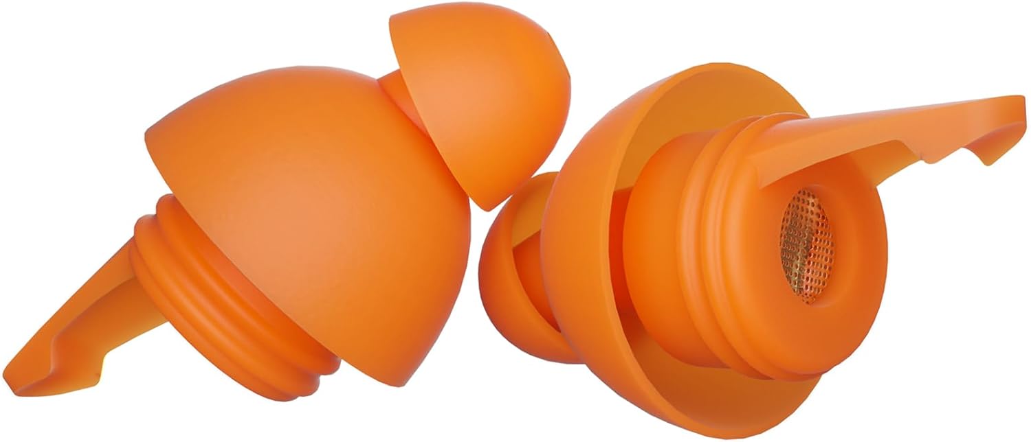 LYSIAN Tapones para los oídos de concierto de alta fidelidad, tapones para los oídos reutilizables para músicos, protección auditiva de 23 dB para
