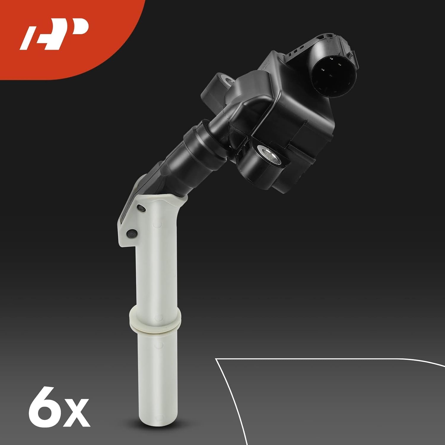 A-Premium Juego de 6 bobinas de encendido y bujías de iridio compatibles con Mercedes-Benz C300 2013-2014, C350 2012-2014, E350 2012-2016, ML350
