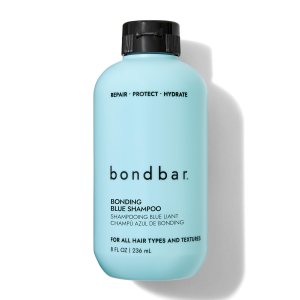 Bonding Blue Champú, Netraliza el cobrizo para morenas, hidratante, libre de crueldad, vegano, sin parabenos, 8 onzas Bonding Blue Champú, Netraliza el cobrizo para morenas, hidratante, libre de crueldad, vegano, sin parabenos, 8 onzas