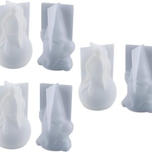 TEHAUX 6 Pcs Christmas Stencils Christmas Craft Santa Candle Christmas Cake Silicone Resin Casting Santa Soap Christmas Decor Tabletop Ornament Mold TEHAUX 6 Pcs Christmas Stencils Christmas Craft Santa Candle Christmas Cake Silicone Resin Casting Santa Soap Christmas Decor Tabletop Ornament Mold