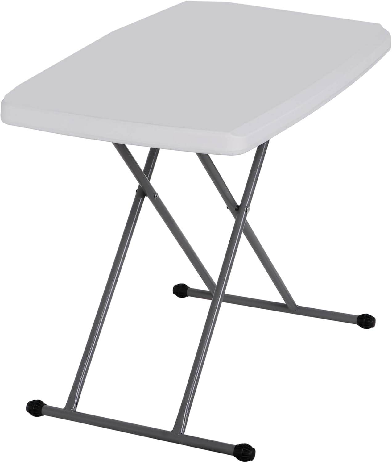 ZenStyle Mesa plegable ajustable de 3 pies, para interiores y exteriores, portátil, de plástico, para comedor, mesa, para camping, comedor, eventos,