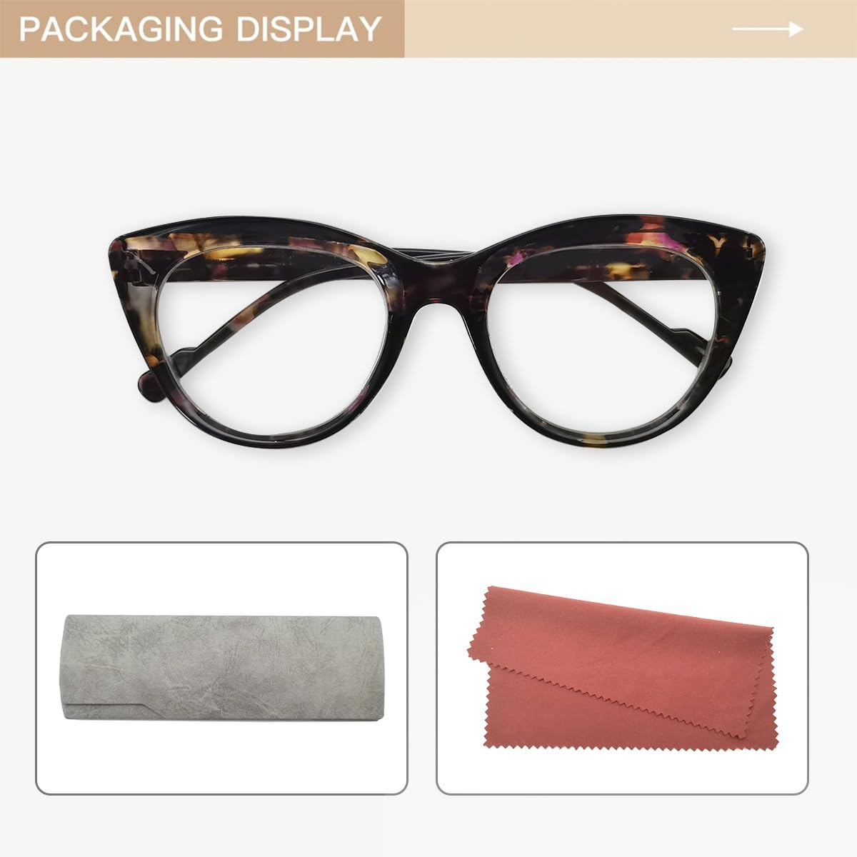 Gafas de lectura para mujer, lentes de ojo de gato, lentes de lectura para computadora