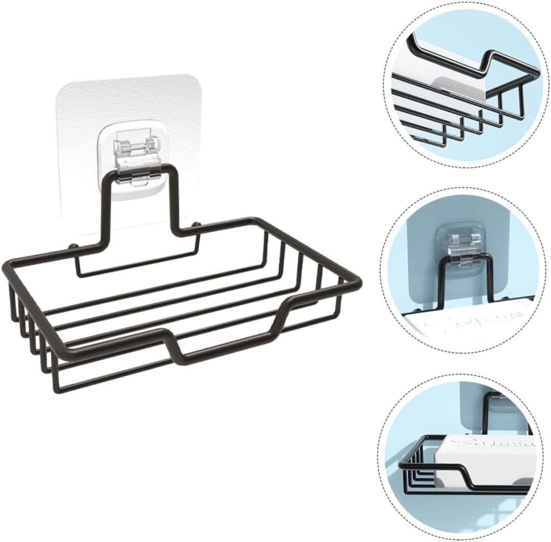 Caja de acero inoxidable Jabonera Titular de jabón de cocina Soporte de jabón de succión al vacío Caja de jabón de baño Jabonera Fregadero Soporte