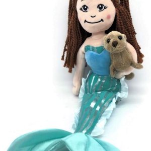 The Petting Zoo Muñeca de sirena con animal de peluche de león marino, gran regalo para niñas, muñeca de peluche de sirena con juguete de peluche de The Petting Zoo Muñeca de sirena con animal de peluche de león marino, gran regalo para niñas, muñeca de peluche de sirena con juguete de peluche de
