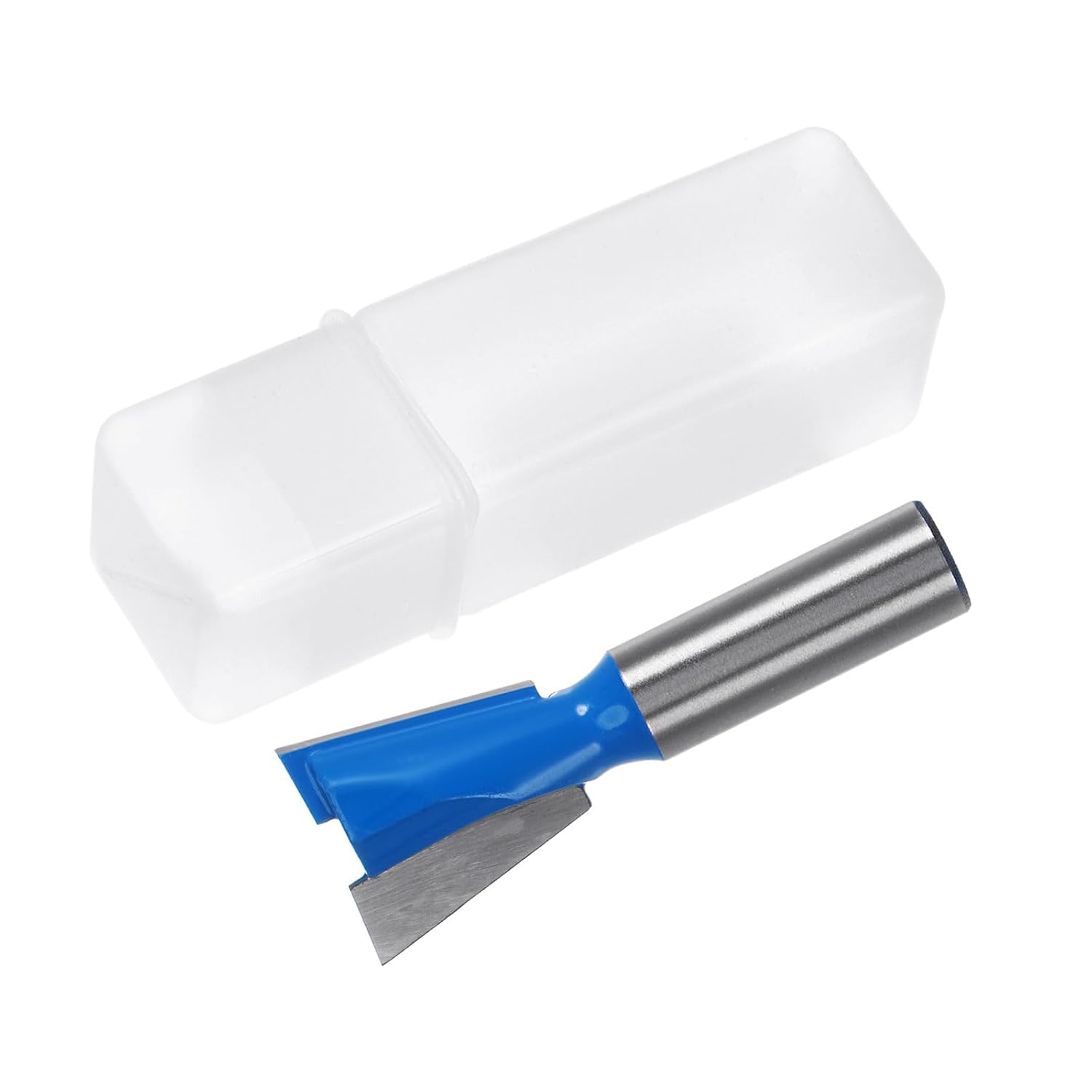 Broca de enrutador de cola de milano, vástago de 12 pulgada, 1 pulgada de diámetro, carburo de tungsteno de 14 grados, broca de carpintería para