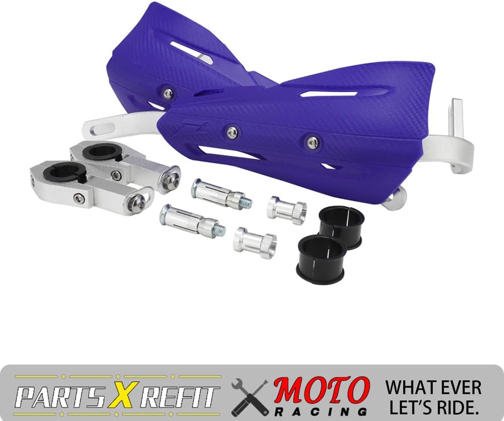 JFG RACING Protectores de mano de motocicleta de 78 pulgadas y 1 18 pulgadas, universales de aluminio para Dirt Pit Bike MX Motocross Supermoto
