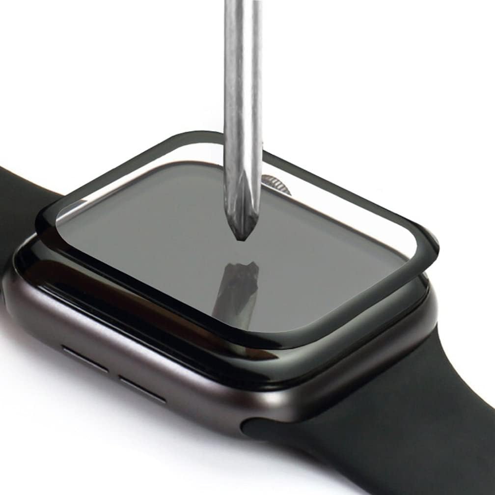 Paquete de 2 Protector de pantalla para reloj inteligente Amazfit Bip 5, cobertura completa, marco curvado 3D, compatible con funda, antiarañazos,