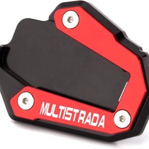 Placa de soporte de extensión para soporte lateral de motocicleta compatible con Ducati Multistrada V4 V4S 950 950S 1200 1200S 1260 1260S  Soporte Placa de soporte de extensión para soporte lateral de motocicleta compatible con Ducati Multistrada V4 V4S 950 950S 1200 1200S 1260 1260S  Soporte