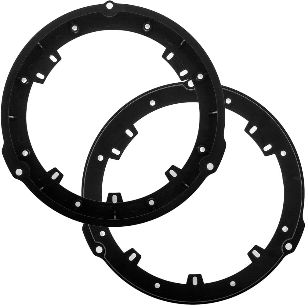 KICKER Altavoces de 6.5 pulgadas para Ford F-150 Kit de actualización 2015-2022 – Par de altavoces de la serie CS con adaptadores y arnés, coaxial 6
