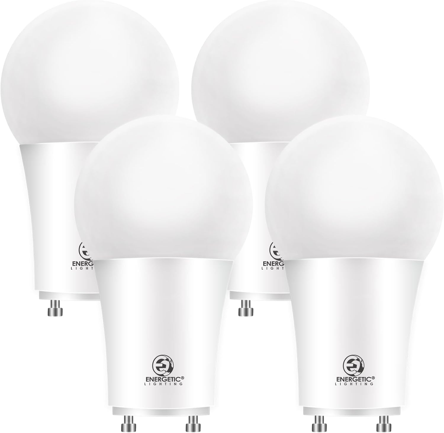 Energetic – Bombilla LED GU24, forma A19 equivalente a 100 vatios (11 W), luz diurna de 5000 K, 1400 lúmenes de alto rendimiento, no regulable,