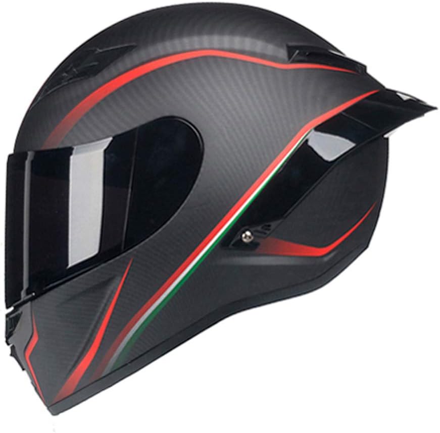 Casco integral para motocicleta, casco de carreras, motocross, todoterreno, moto, calle, casco