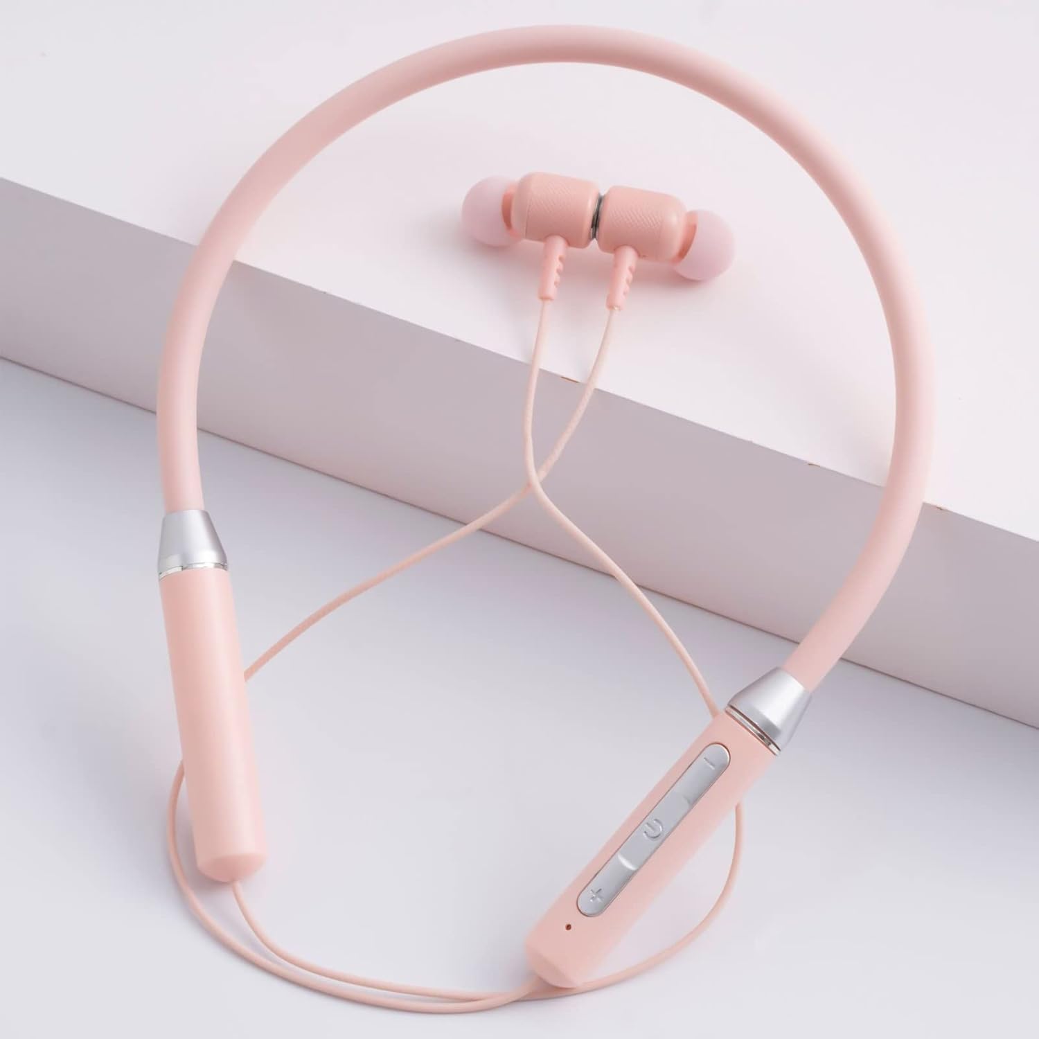 CENGNIAN Auriculares Bluetooth con banda para el cuello, auriculares Bluetooth inalámbricos con micrófono, Bluetooth 5.2, 10 horas de reproducción,