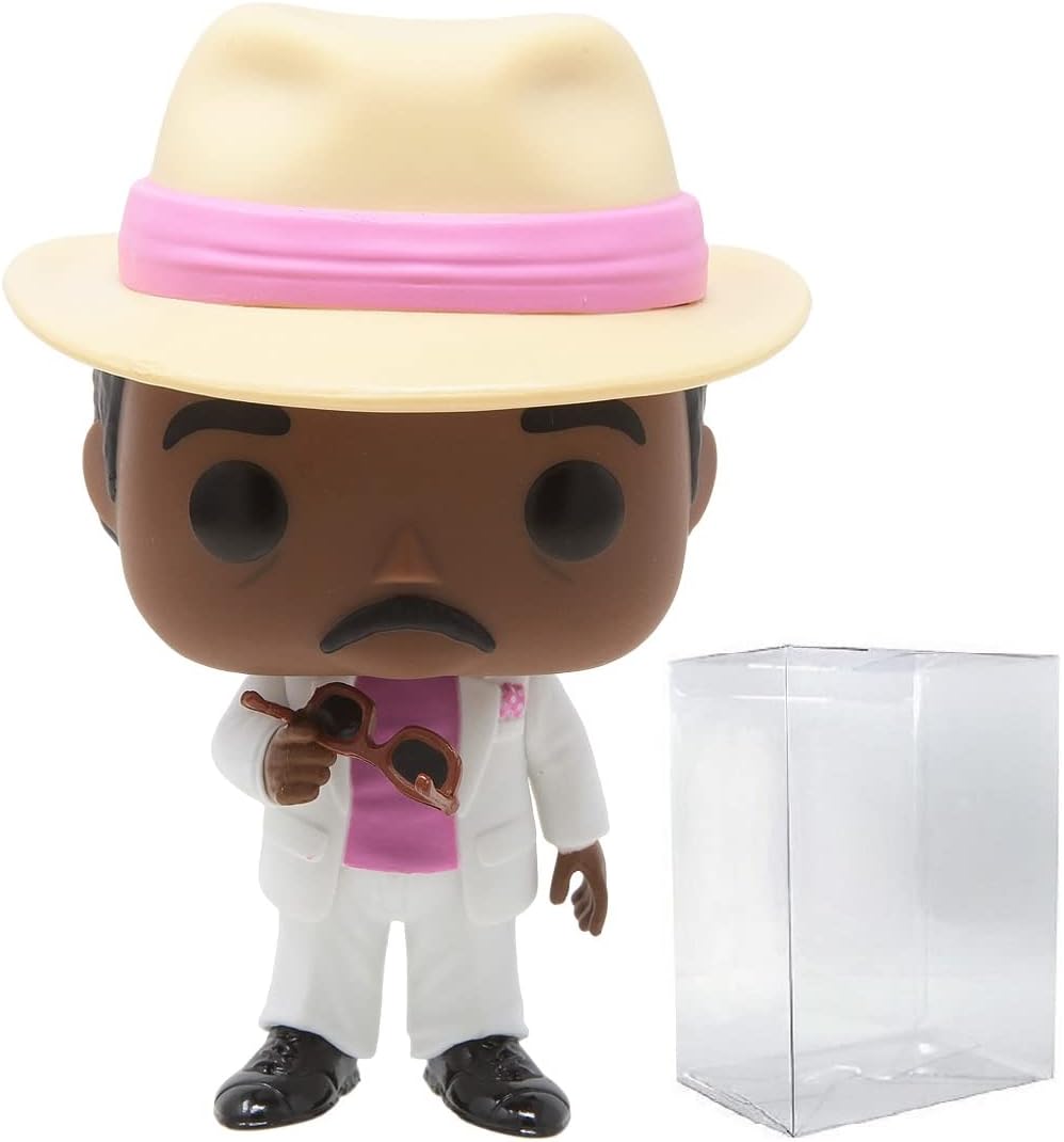 POP The Office – Florida Stanley Hudson Funko Pop! Figura de vinilo (paquete con funda protectora compatible con POP Box), multicolor, 3.75 pulgadas
