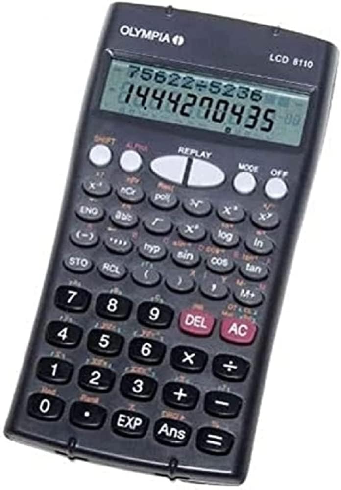 Olympia Calculadora científica LCD 8110