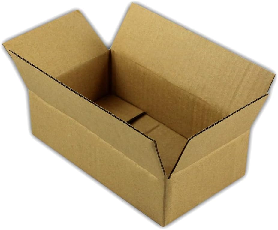 EcoSwift 30 cajas de embalaje de la cartulina acanalada 8x5x4 que envían por correo los cartones móviles de la caja de envío