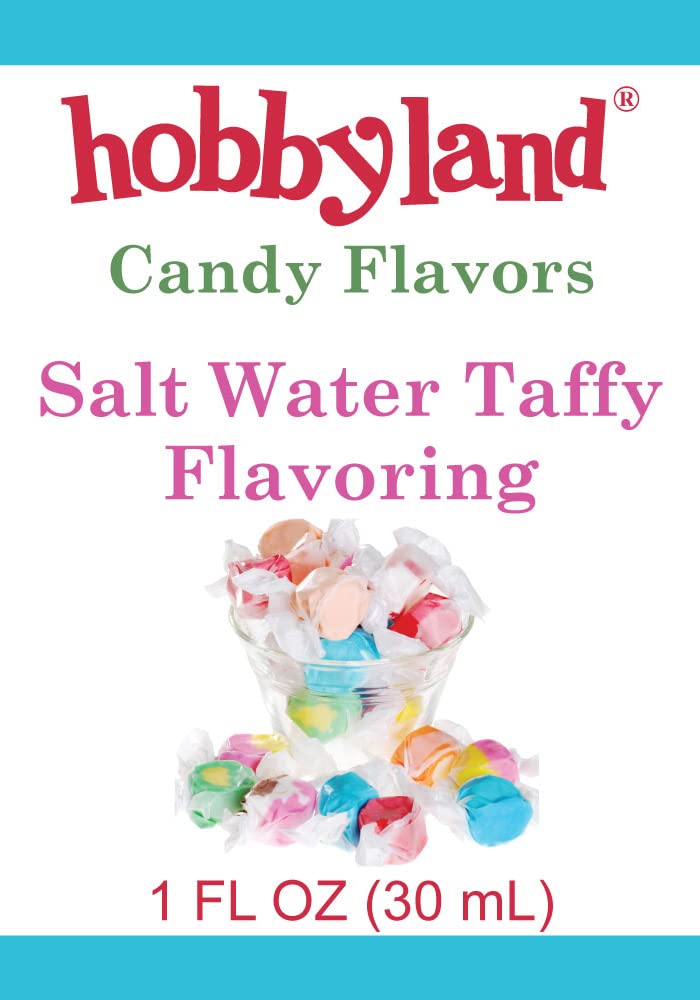 Hobbyland Sabores de caramelo (sabor a caramelo de agua salada, 1 onza líquida) Úselo como ingrediente en la preparación de alimentos y bebidas.