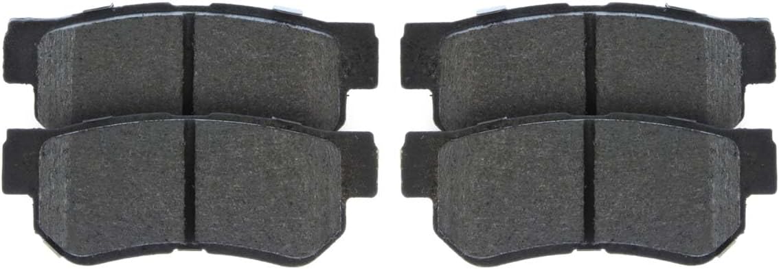 AutoShack – Juego de pastillas de freno traseras de cerámica para el lado del conductor y del pasajero para Kia Sportage Optima Magentis Amanti