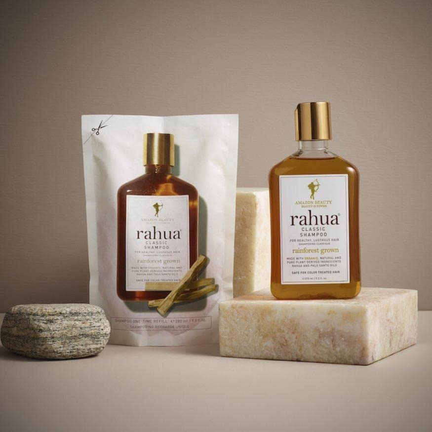 Rahua Champú clásico para todo tipo de cabello, fabricado con ingredientes orgánicos, seguro para cabello teñido (Palo Santo, 9.5 onzas líquidas