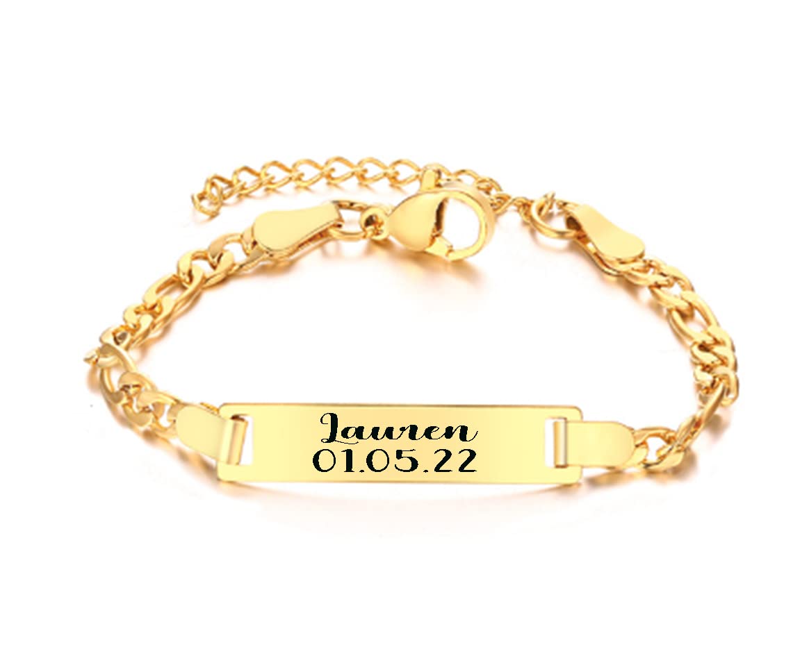 14ct Gold Filled Baby Bracelet (Gold)