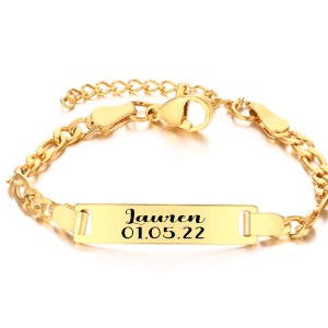 14ct Gold Filled Baby Bracelet (Gold) 14ct Gold Filled Baby Bracelet (Gold)