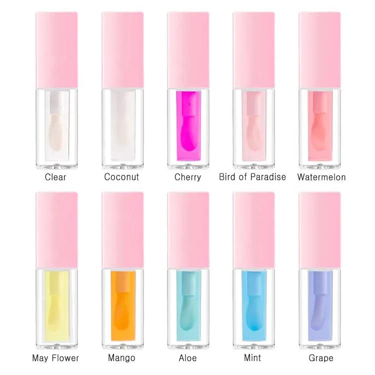 Glow Spark – Aceite hidratante de tinte labial con aceites esenciales y vitaminas para un brillo caliente y natural, relleno de labios y maquillaje