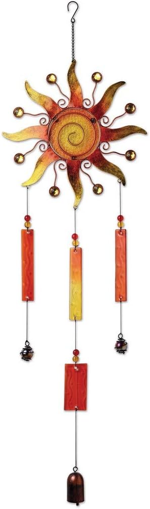 Puesta del sol vista diseños Celestial Wind Chime, 37″
