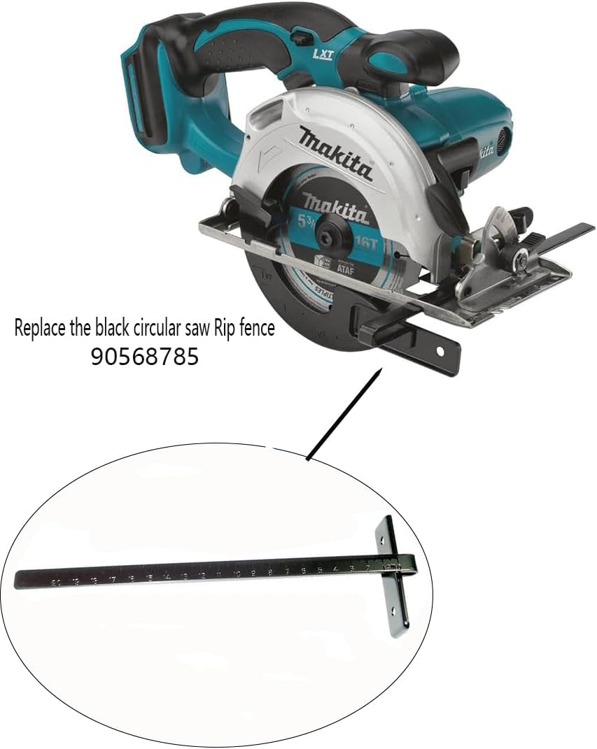 BGD 90568785 Sierra circular Rip Fence para sierras circulares Metal Rip Fence Edge Guide Tool Part CS1014 CS1015 CS1024-AR CS1024-B2 CS1024-B2C