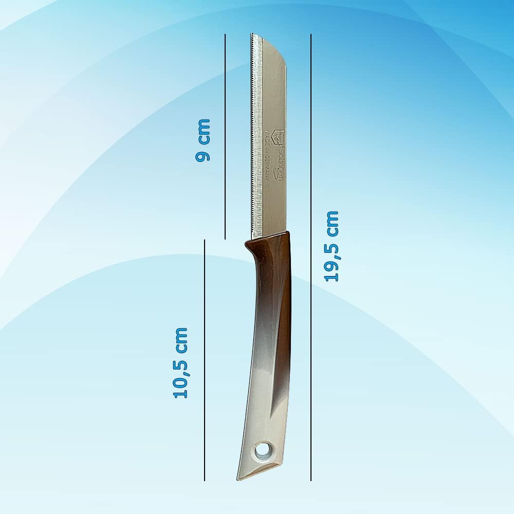 SMI – Juego de 6 cuchillos de pelar con borde dentado, cuchillo para verduras, cuchillo de frutas, cuchillo de cocina fabricado en Solingen Alemania