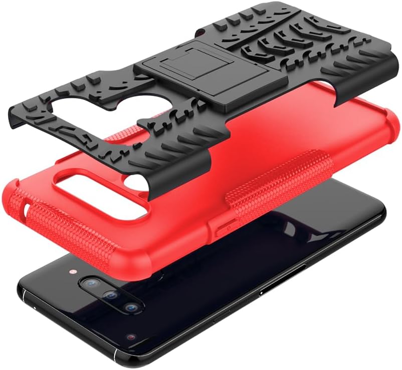 Asuwish Funda para LG V40 XW US Rojo