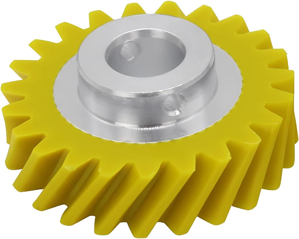(1 unidad) W10112253 Mezclador de repuesto de engranaje helicoidal para mezcladores Whirlpool y KitchenAid 4162897 4169830 AP4295669