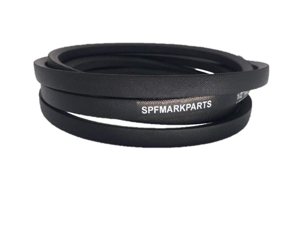 Cinturón de cubierta de tractor para cortacésped de 58 x 96 pulgadas, repuesto para cortacéspedes JD TCU34218 661R QuikTrak con cubierta de 61