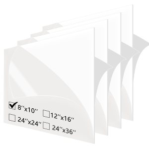 Hojas de plexiglás acrílico fundido blanco brillante de alta calidad, 18 pulgadas de grosor (0.118 in), para panel LED, letrero, proyecto de Hojas de plexiglás acrílico fundido blanco brillante de alta calidad, 18 pulgadas de grosor (0.118 in), para panel LED, letrero, proyecto de