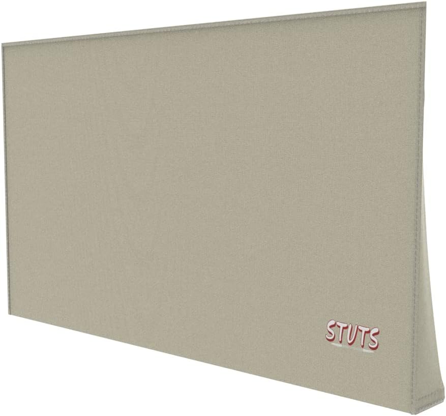 Funda para TV de 75 a 78 pulgadas, diseño de ajuste cerrado, solapa frontal, resistente a los arañazos, protege la pantalla LED de hasta 74 pulgadas