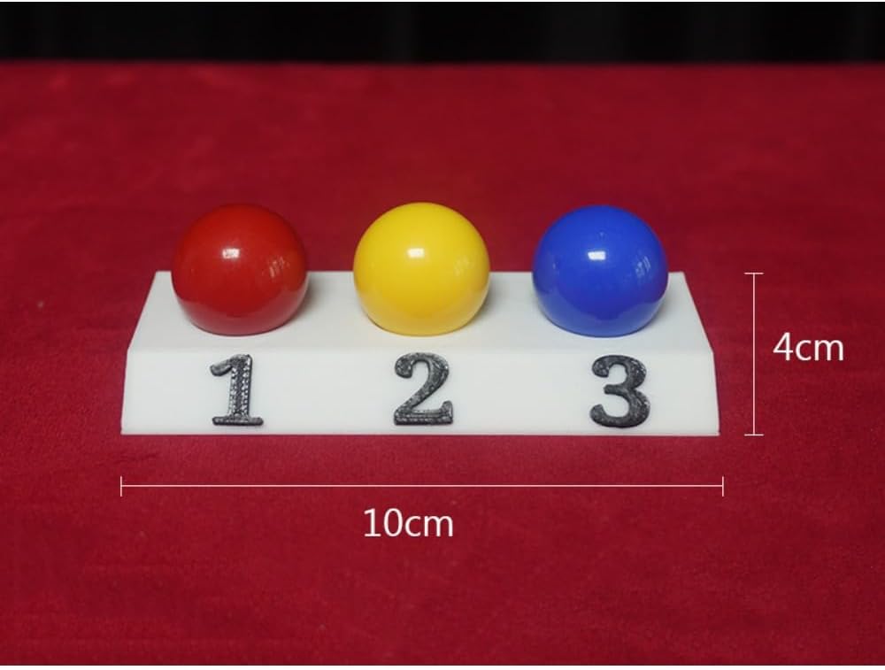 Bolas mentales Trucos de magia Predecir La Bola Seleccionada Predicción De Color Magia Trucos Magia De Cerca De Cerca Escenario Ilusiones Mentalismo